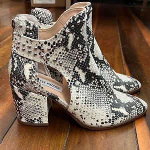 Steve Madden Snake Bootie